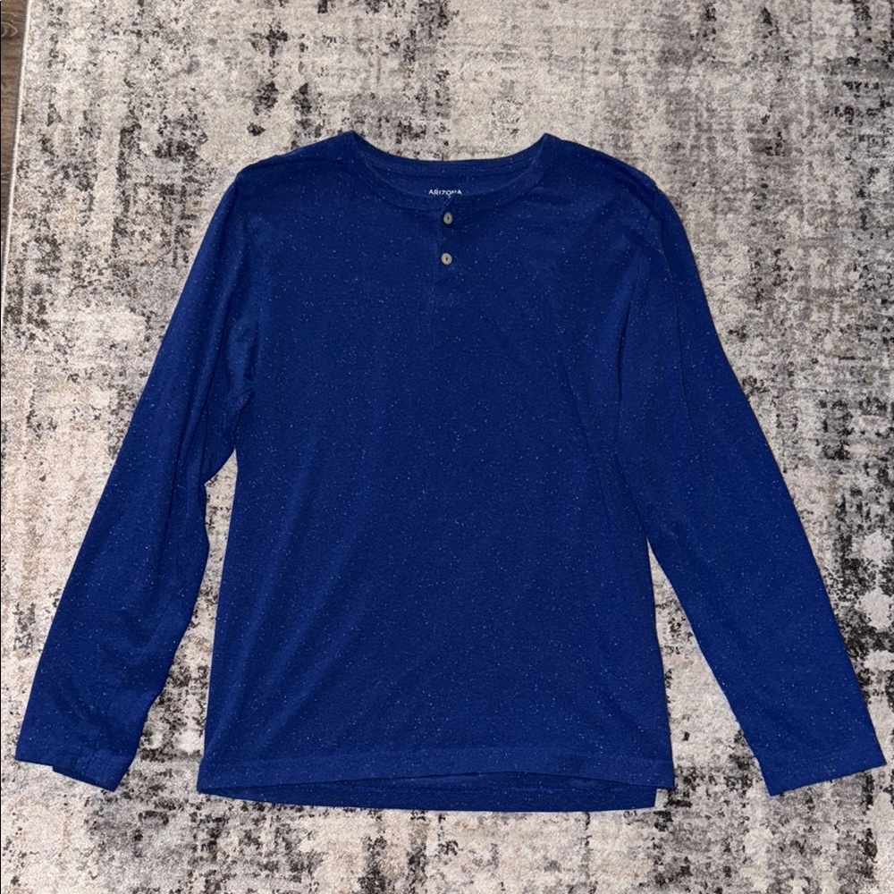 Arizona Jean Co Blue Long Sleeve Shirt